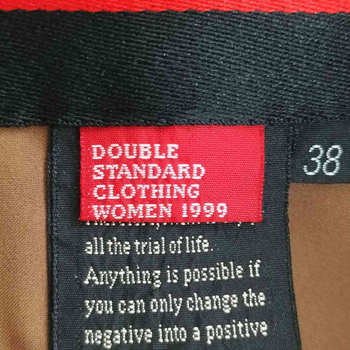 ダブルスタンダードクロージング DOUBLE STANDARD CLOTHING ロゴワッペン 花柄レース タイトスカート レディース JPN:38